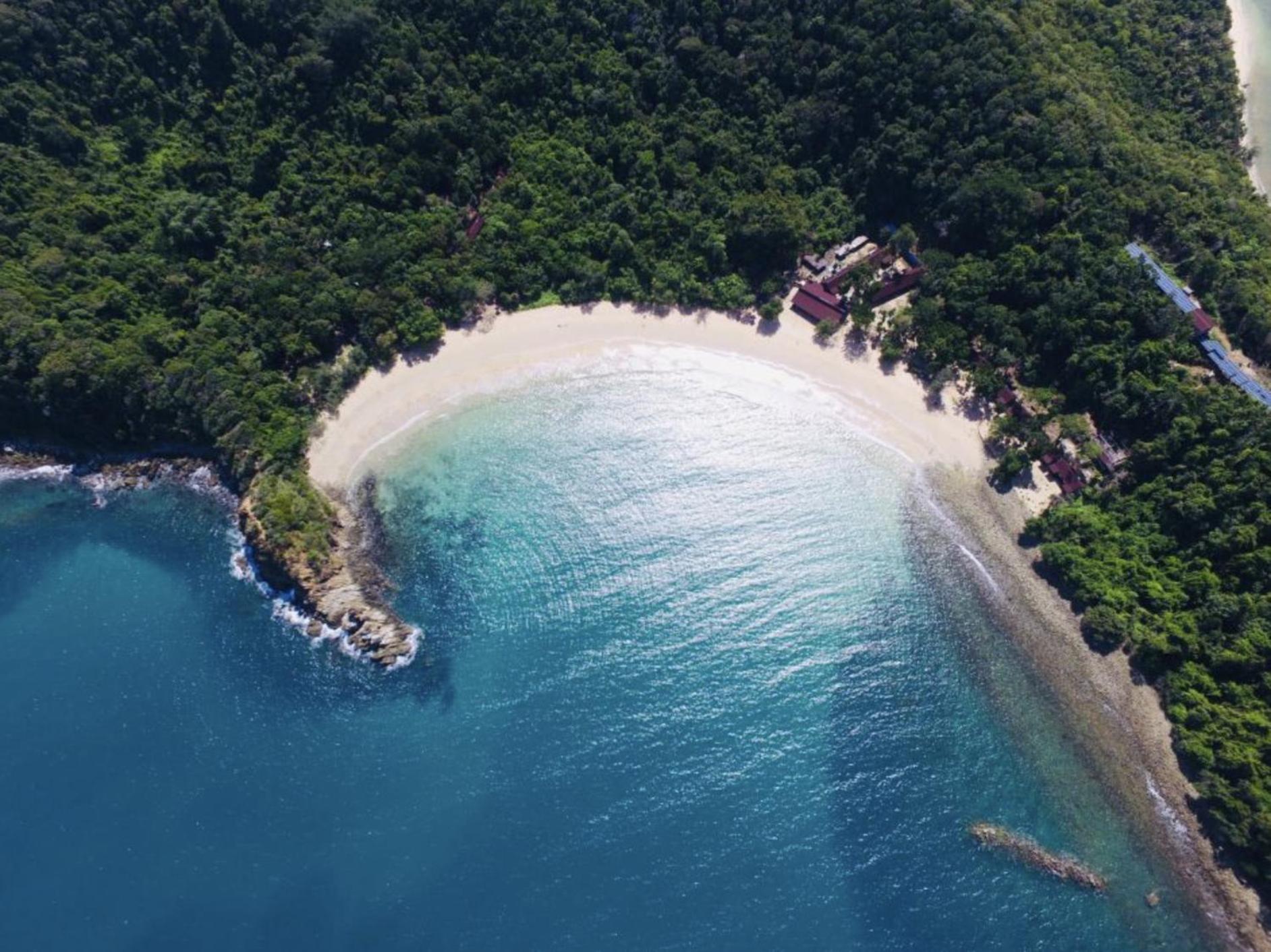Dolphin Bay Island Resort Kota Belud Ngoại thất bức ảnh